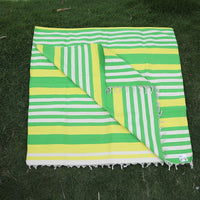 Green and Yellow stripes Bhavani Jamakkalam