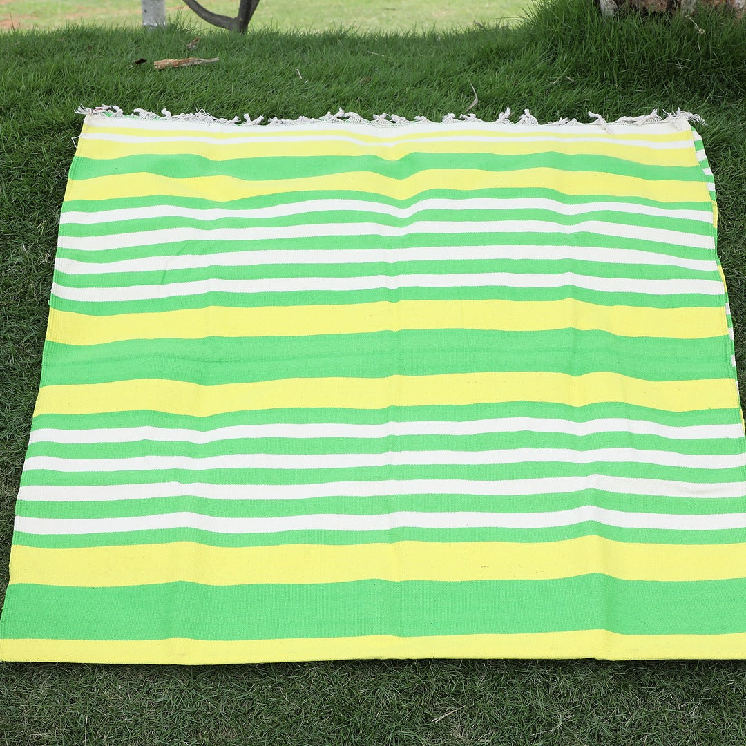 Green and Yellow stripes Bhavani Jamakkalam