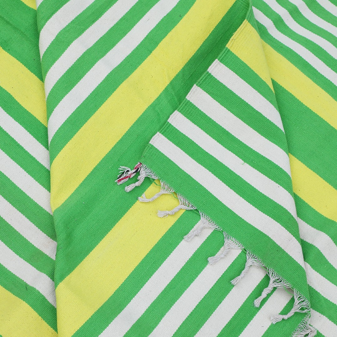 Green and Yellow stripes Bhavani Jamakkalam