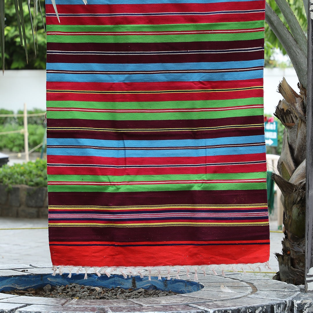 Multi colour stripes Bhavani Jamakkalam